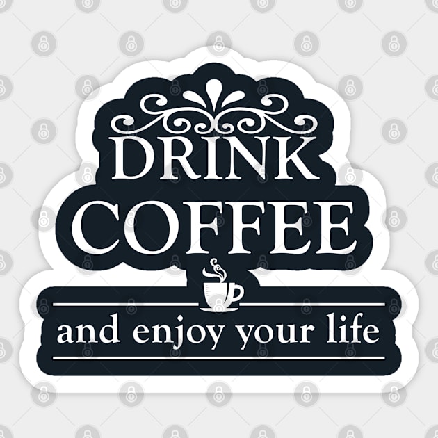 funny coffee quotes Sticker by omitay